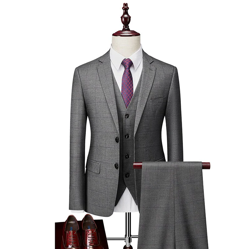 Three-piece suit Shelby Checkered - Image 9