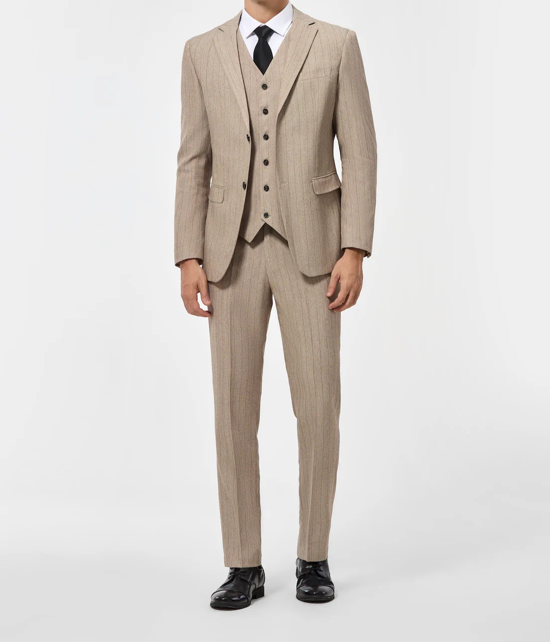 Three-pieces suit - Tommy Beige - Image 5