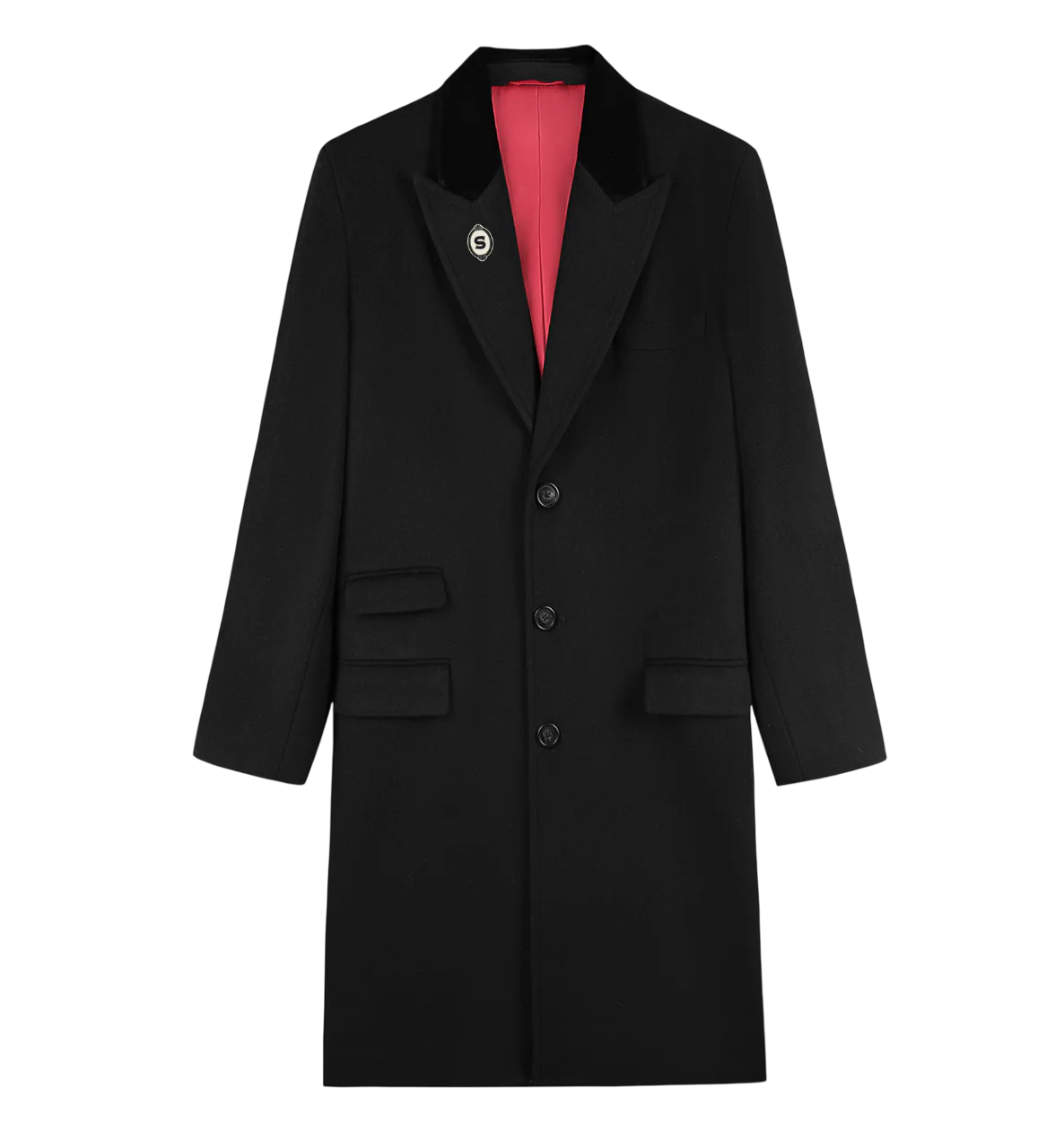 Tommy Shelby Signature Coat - Black - Image 4